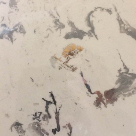 MCM: Rare-Sascha Blastoff Surf Ballet Dinner plate w/fitted cup- teal & silver - Picture 6 of 6